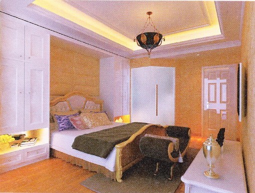 高大的衣柜不宜緊挨老人房的床頭